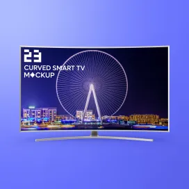 Curved tv